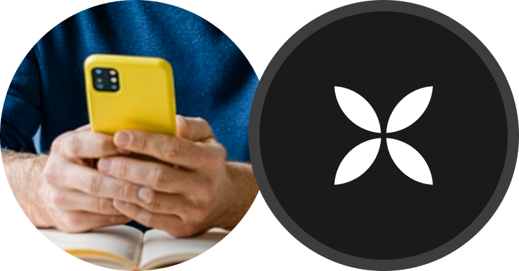 Badge Web Clients mobiles Mode sombre WbRvmp