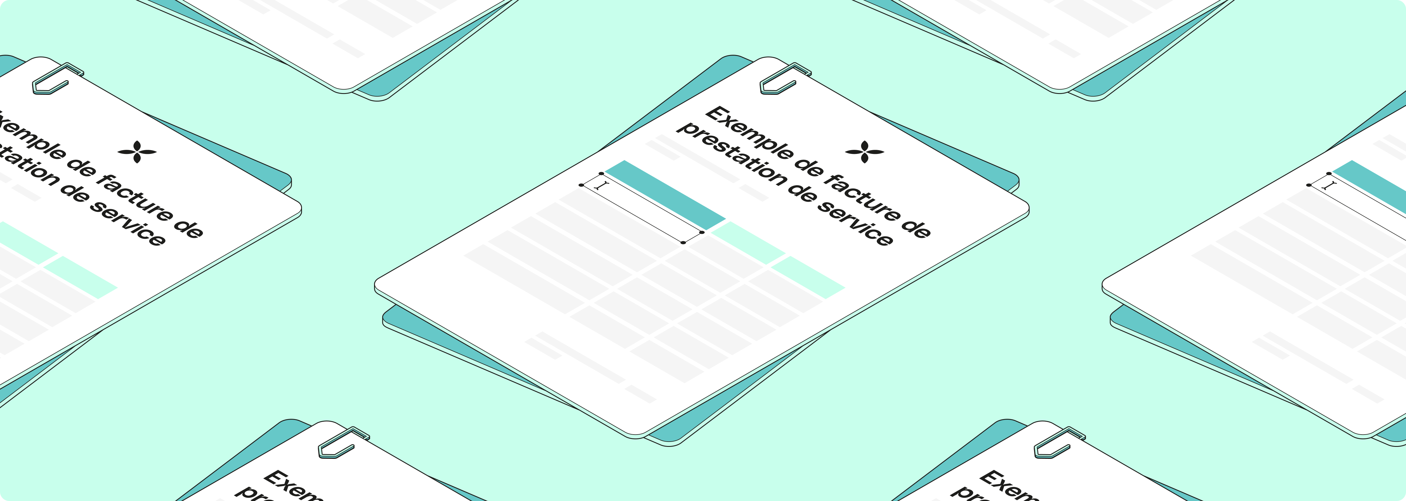 Exemple de facture de service Web Mint FullWidthMedia (version bureau)