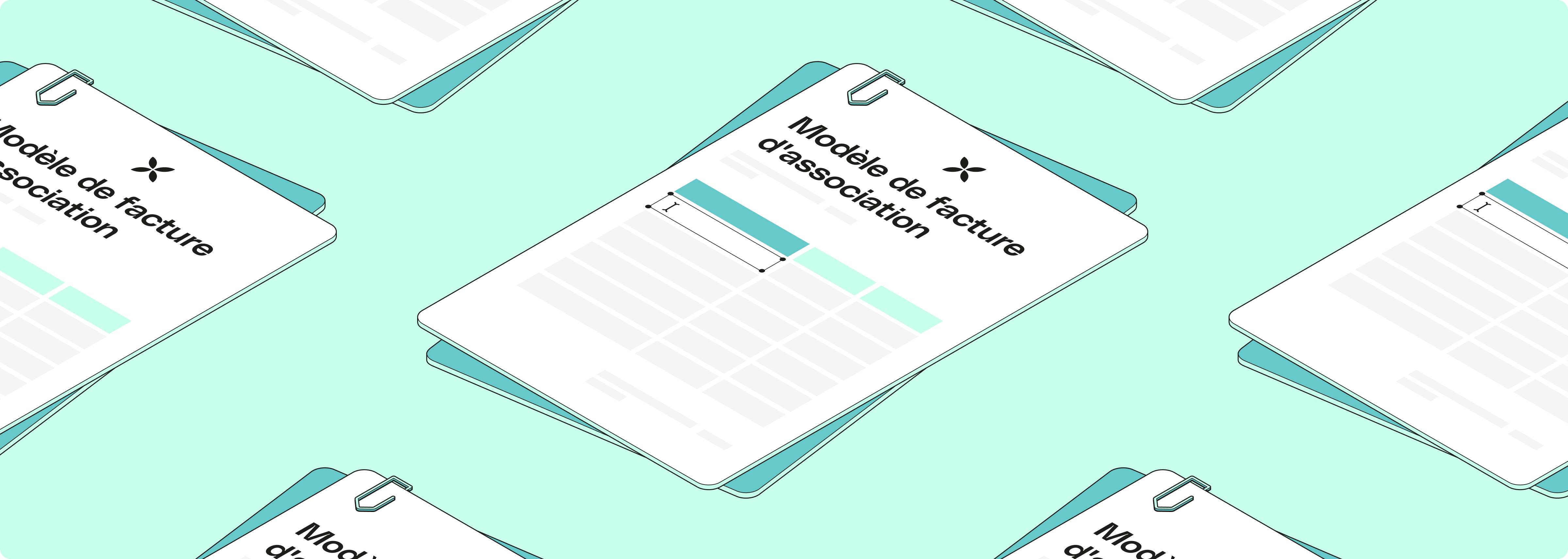 Modèle Web Mint FullWidthMedia Association Facture Bureau