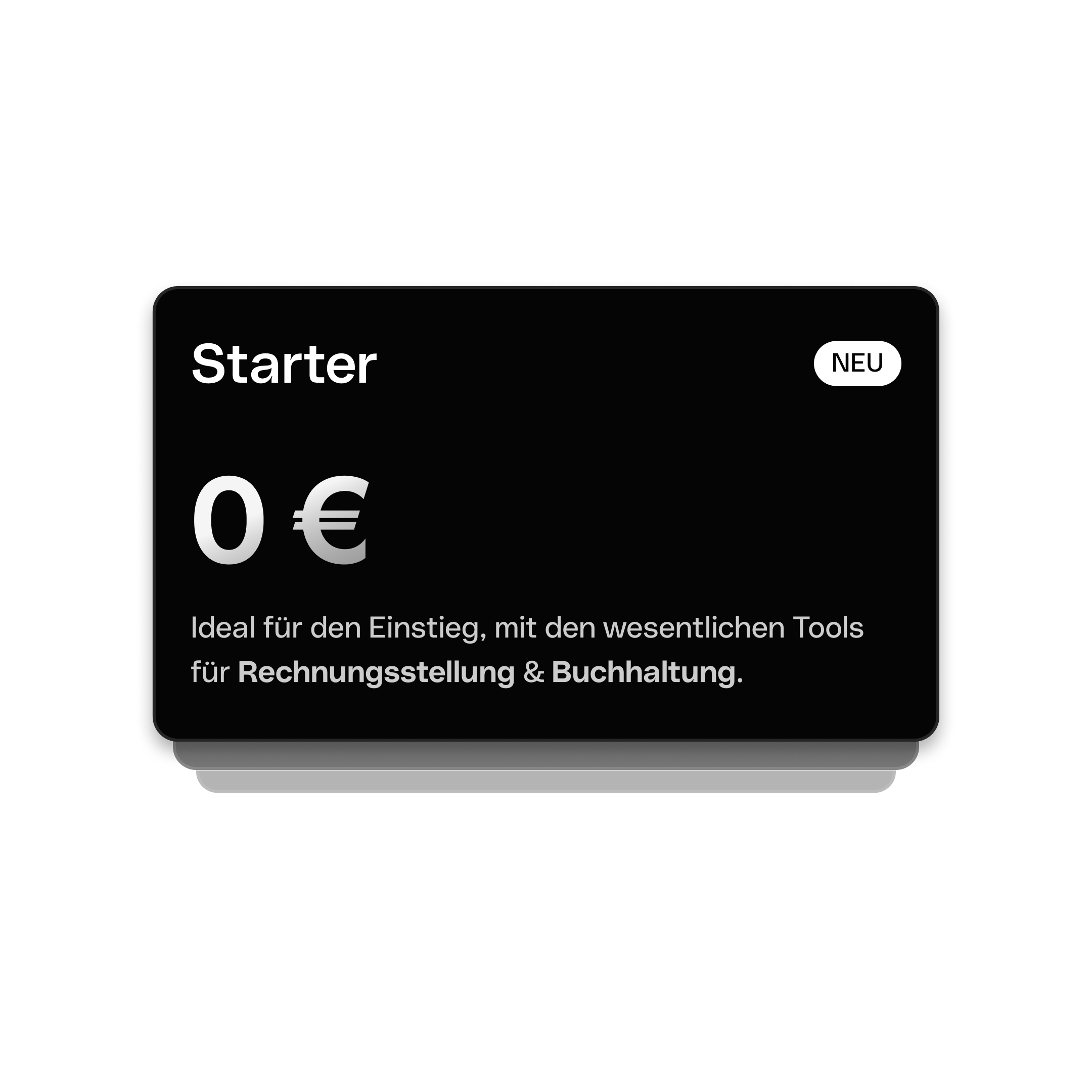 Starter-Plan kostenlos im Dunkelmodus