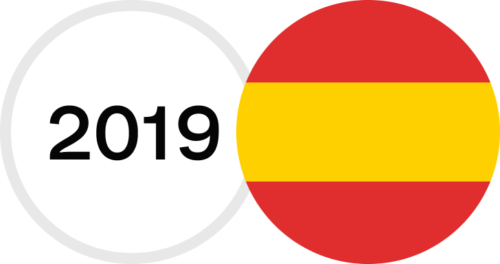 Cronología de insignias WEB 2019 España WbRvmp