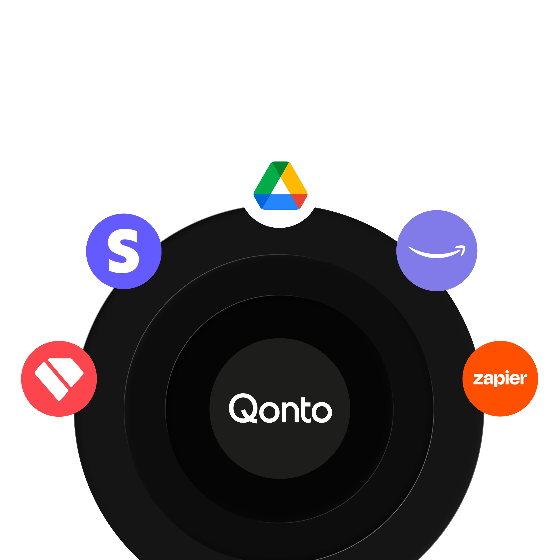 WEB Varios Héroe Tema Destacado Bento Tarjetas de Titulares Integraciones Retenido Stripe Google Drive Amazon Business Zapier Modo Oscuro Recortar WbRvmp
