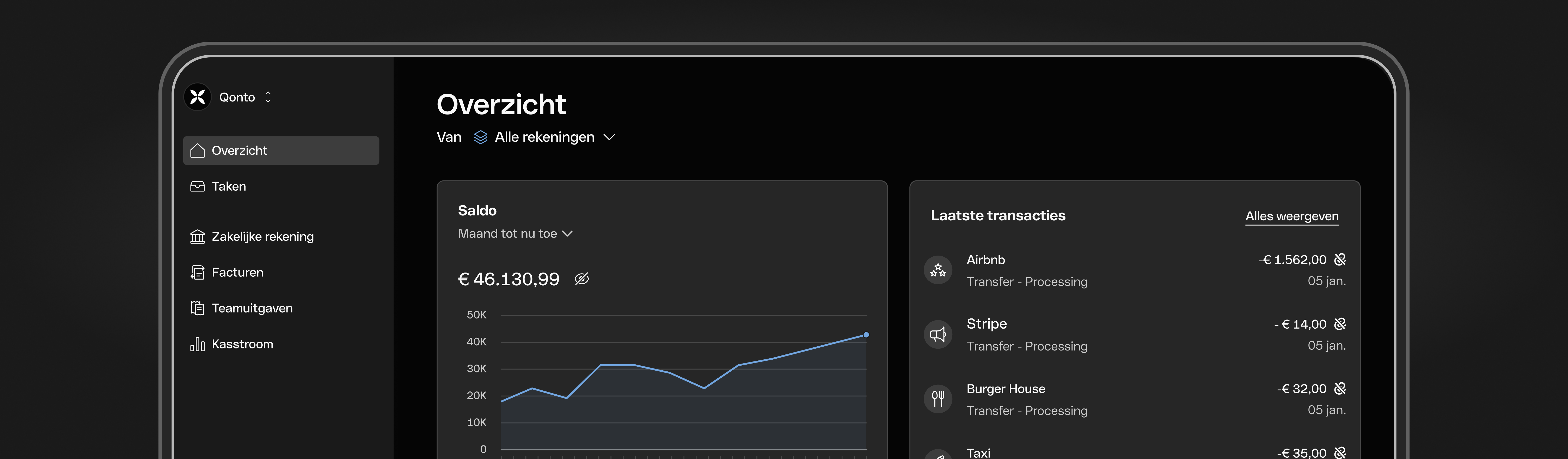 WEB NL NLBE UI FullWidthMedia Dashboard DarkMode Desktop WbRvmp