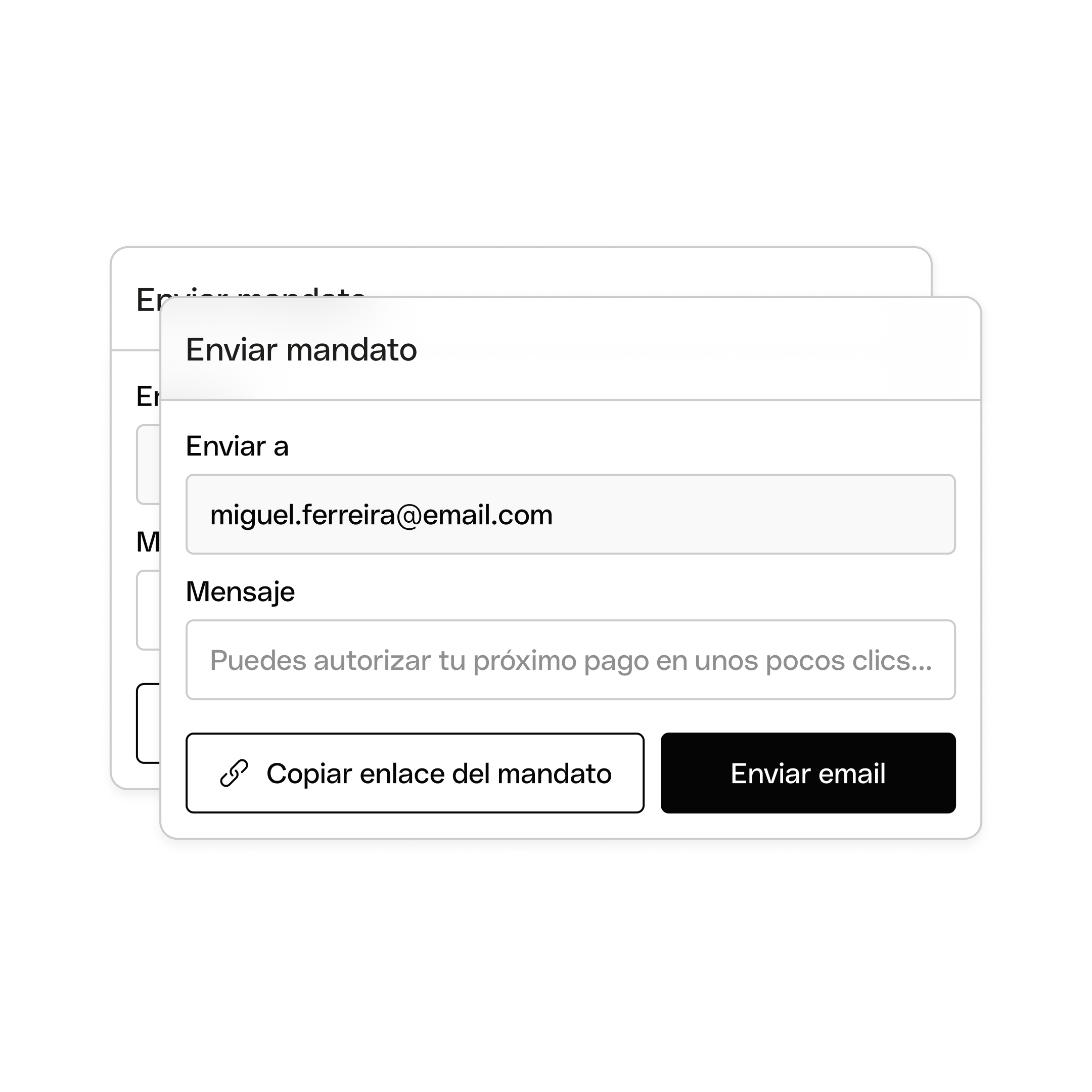 Interfaz de usuario web Tema destacado Bento Tarjetas de encabezado SDD Enviar mandato WbRvmp