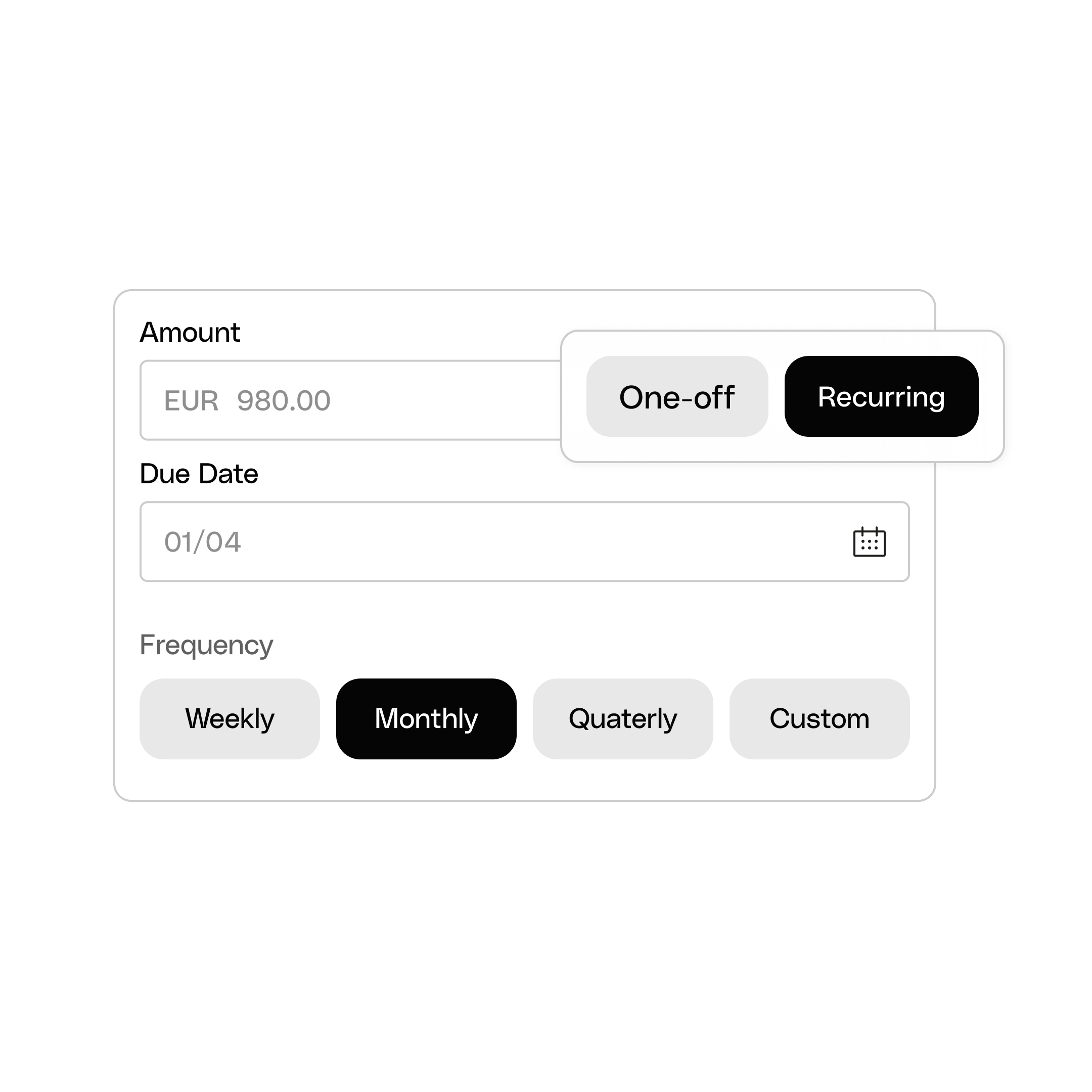 WEB  UI  Hero TopicHighlight Bento Headline Cards SDD One off Recuring WbRvmp
