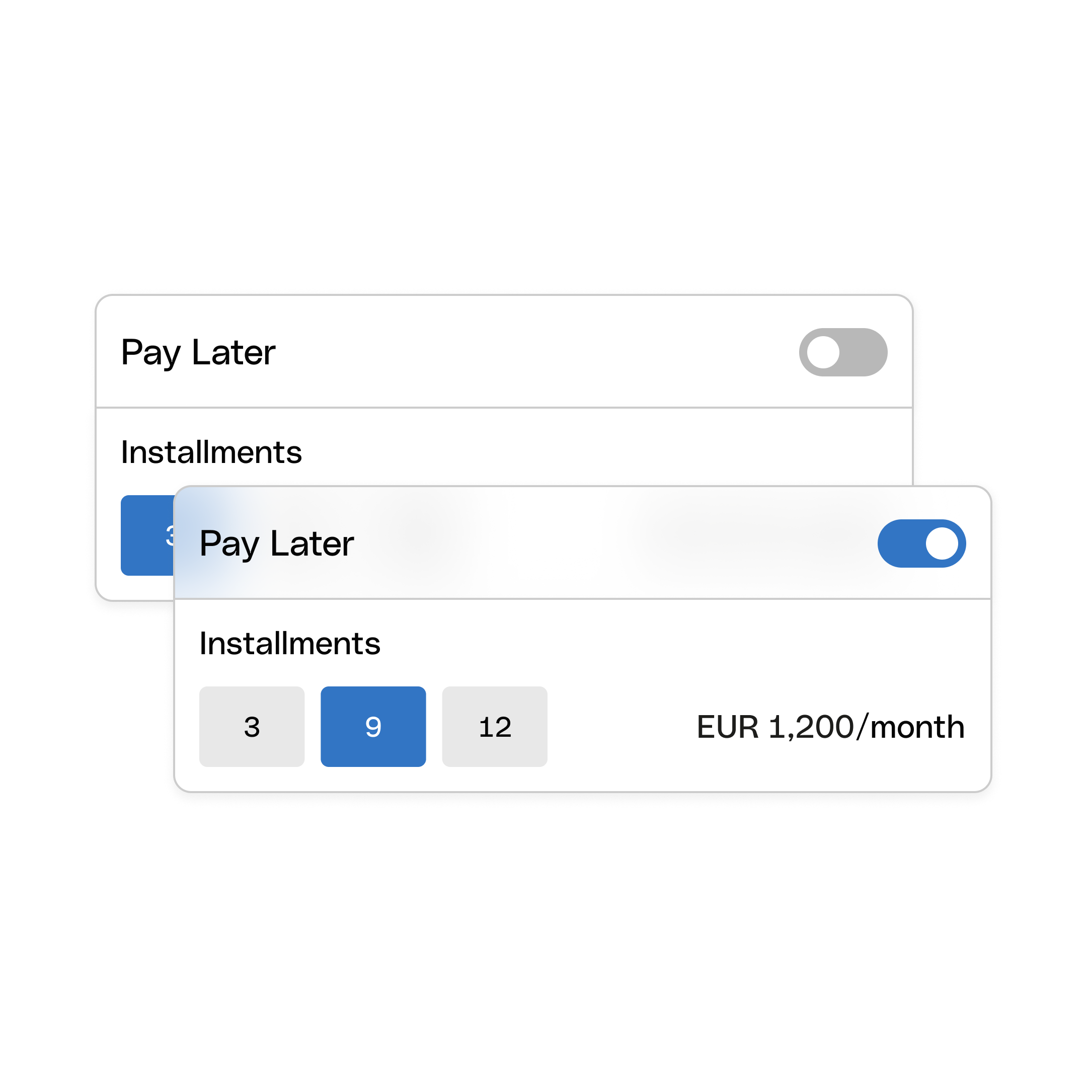 WEB  UI  Hero TopicHighlight Bento Headline Cards Pay Later Simple WbRvmp