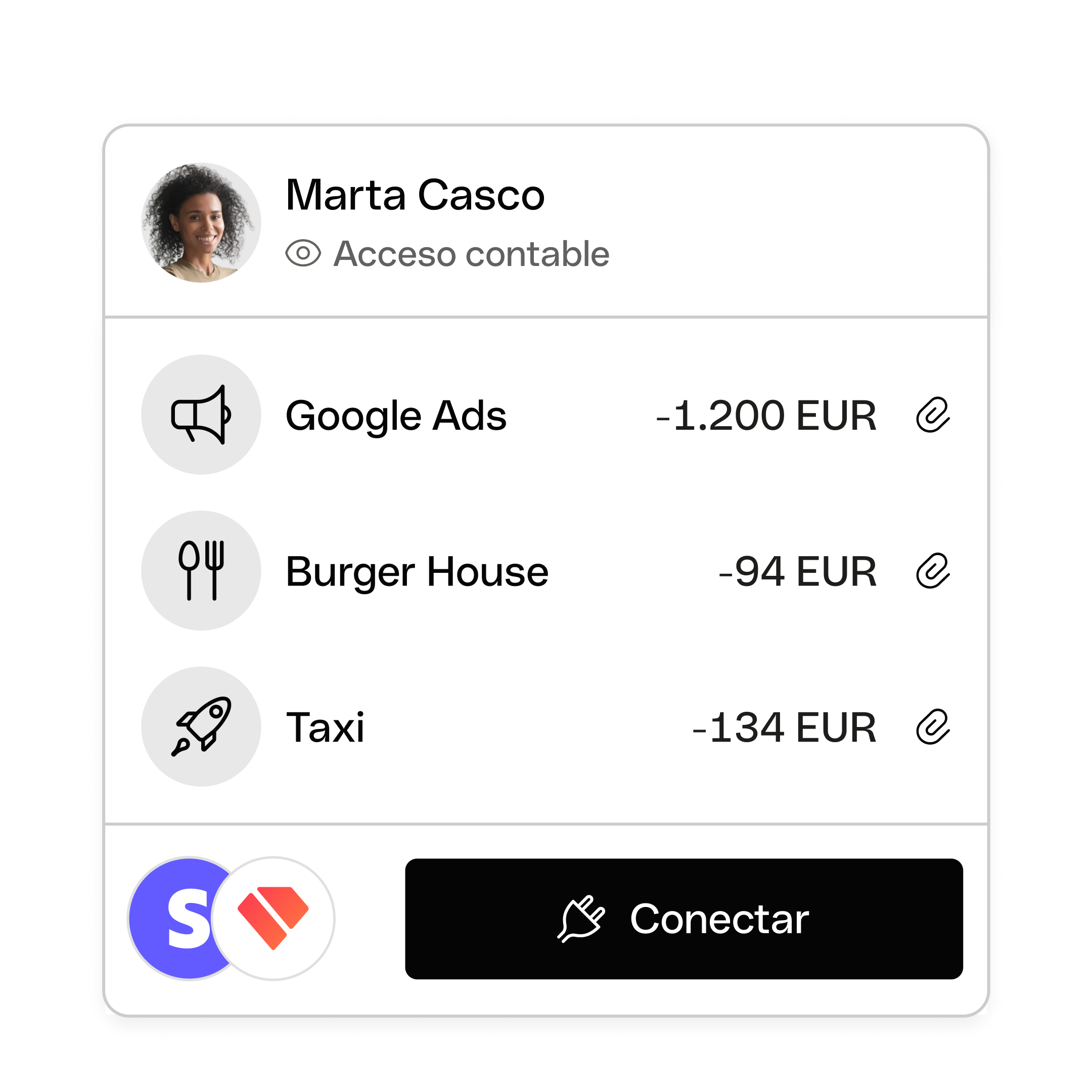 Interfaz de usuario web Hero TopicHighlight Bento Tarjetas de encabezado Acceso al contador Integraciones Sistemi Teamsystem WbRvmp