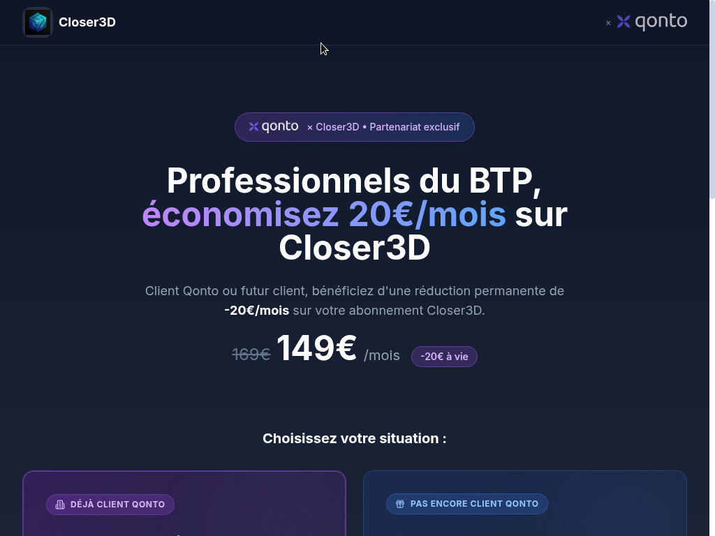 5 partenariats qonto