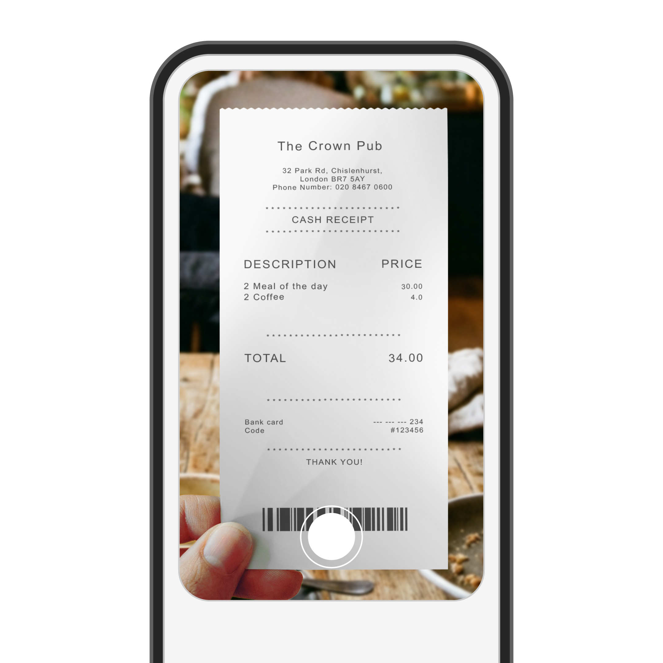 WEB  UI  Hero TopicHighlight Bento Headline Cards Receipt Scan WbRvmp