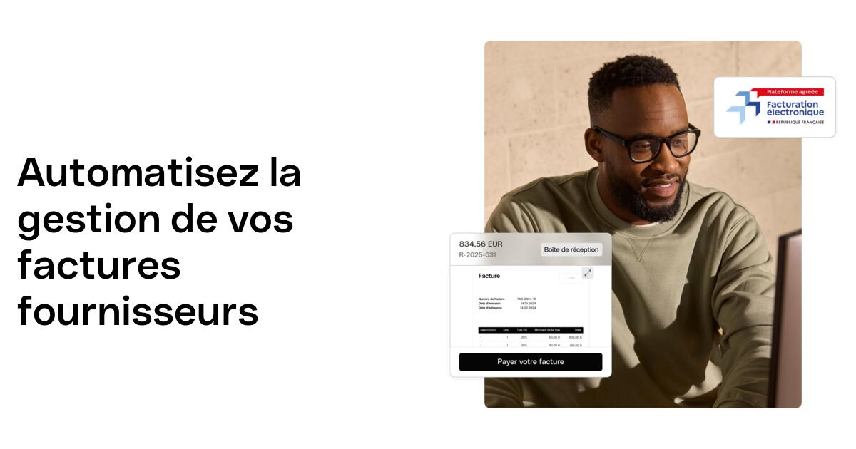 Logiciel de gestion et dématérialisation des factures fournisseurs