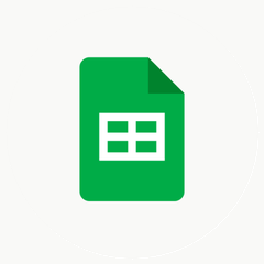 SQUARE google sheets logo
