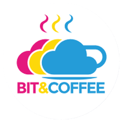 SQUARE bit coffee logo