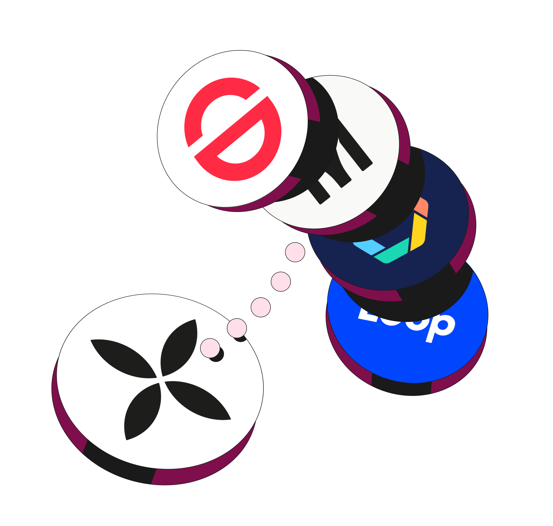 WEB Flow Sakura Hero TopicHighlight Bento Intégrations Jedeclare MyUnisoft Tiime Loop