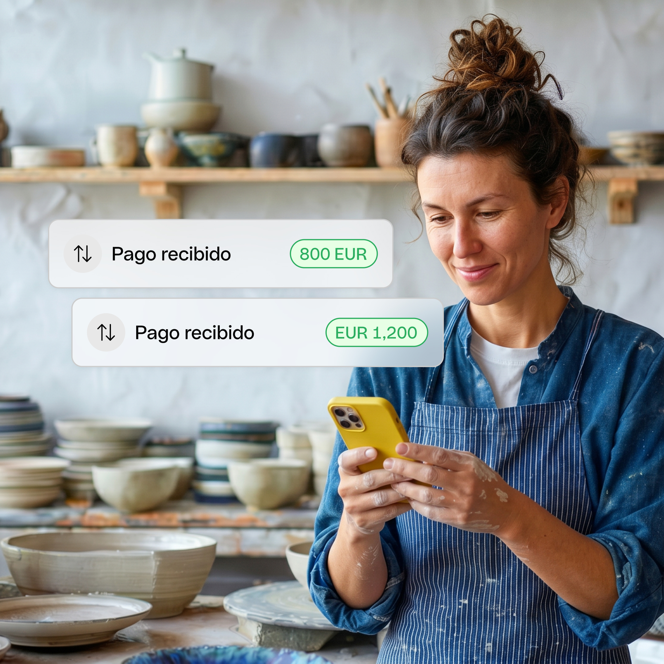 WEB  UIPhoto Hero TopicHighlight  # Payment received Ceramist