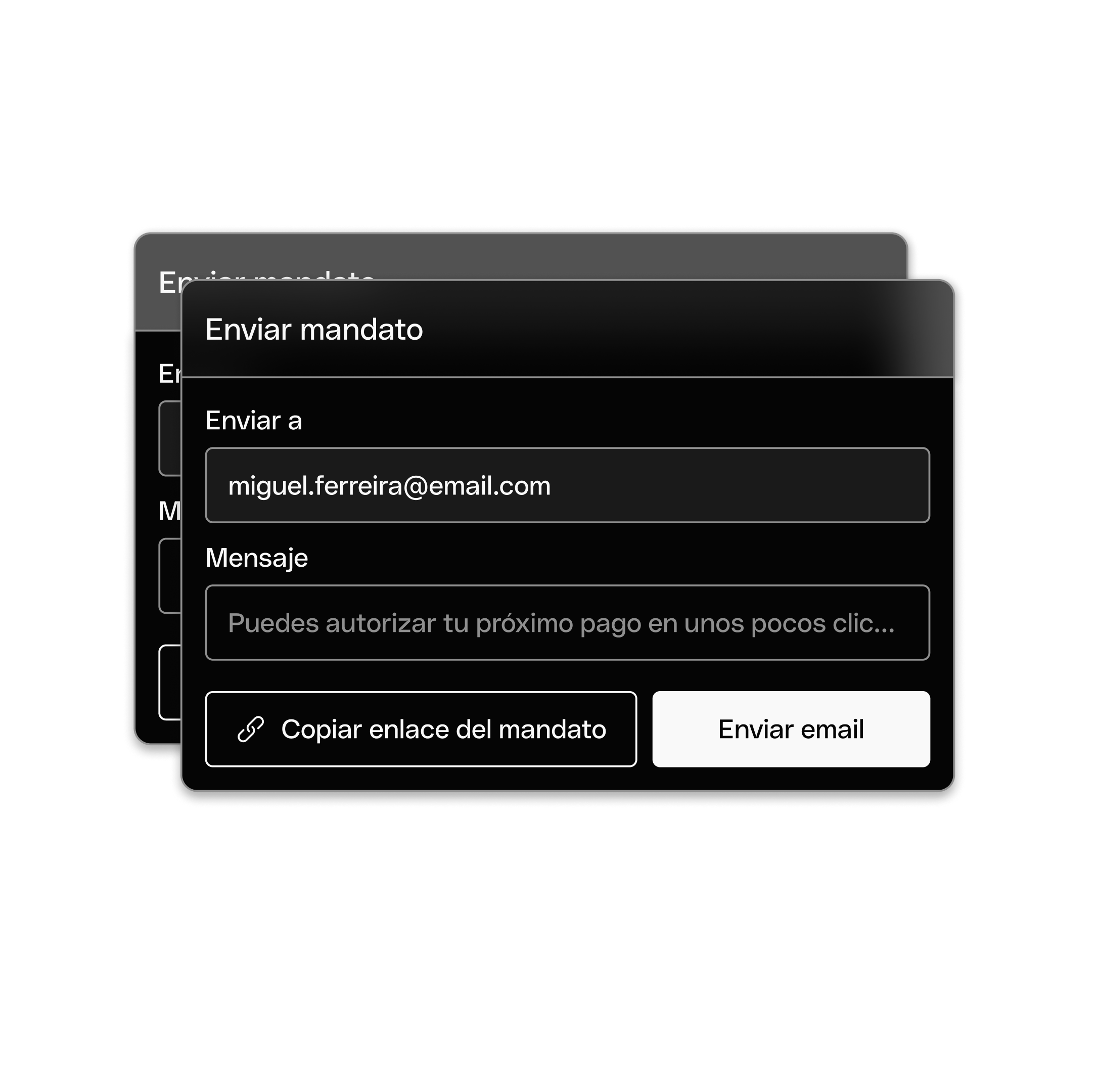 Interfaz web Hero Tema destacado Bento Tarjetas de encabezado SDD Enviar mandato Modo oscuro