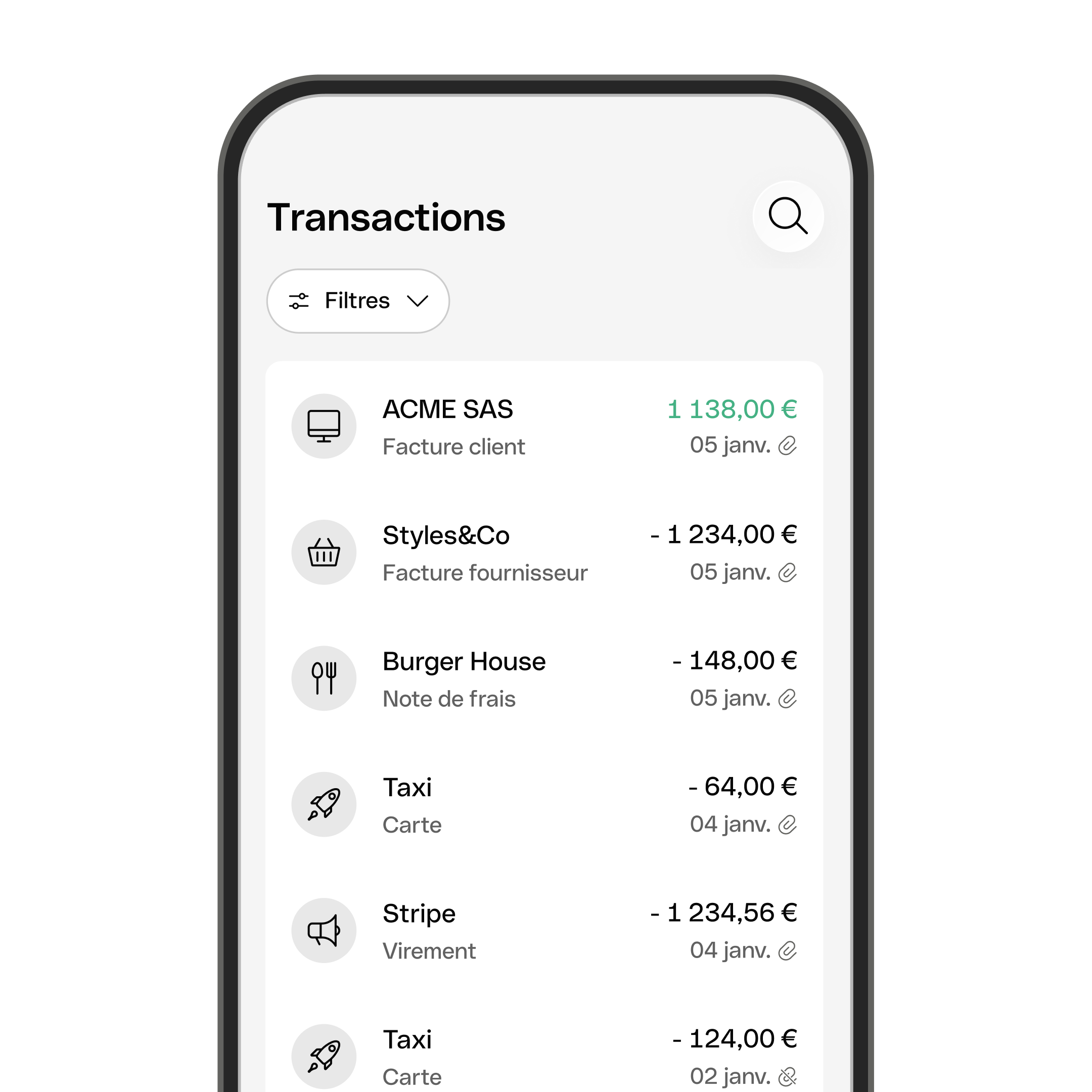 Interface utilisateur Web : Sujet principal, Titre Bento, Cartes, Transactions, Mobile