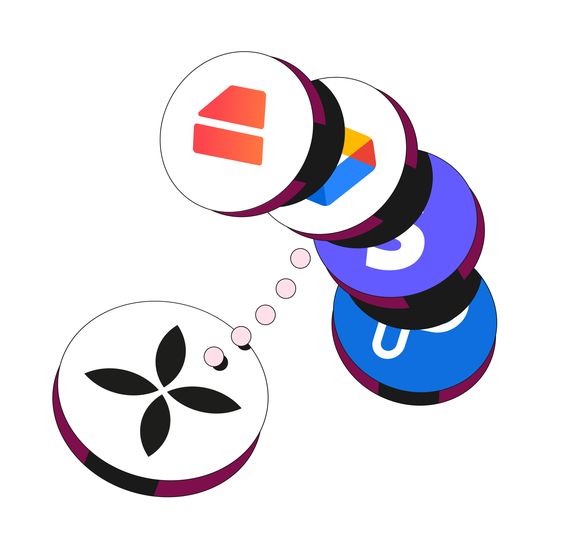 Tema destacado de Sakura Hero: Integraciones de Bento, GoogleDrive, Stripe y Payfit.