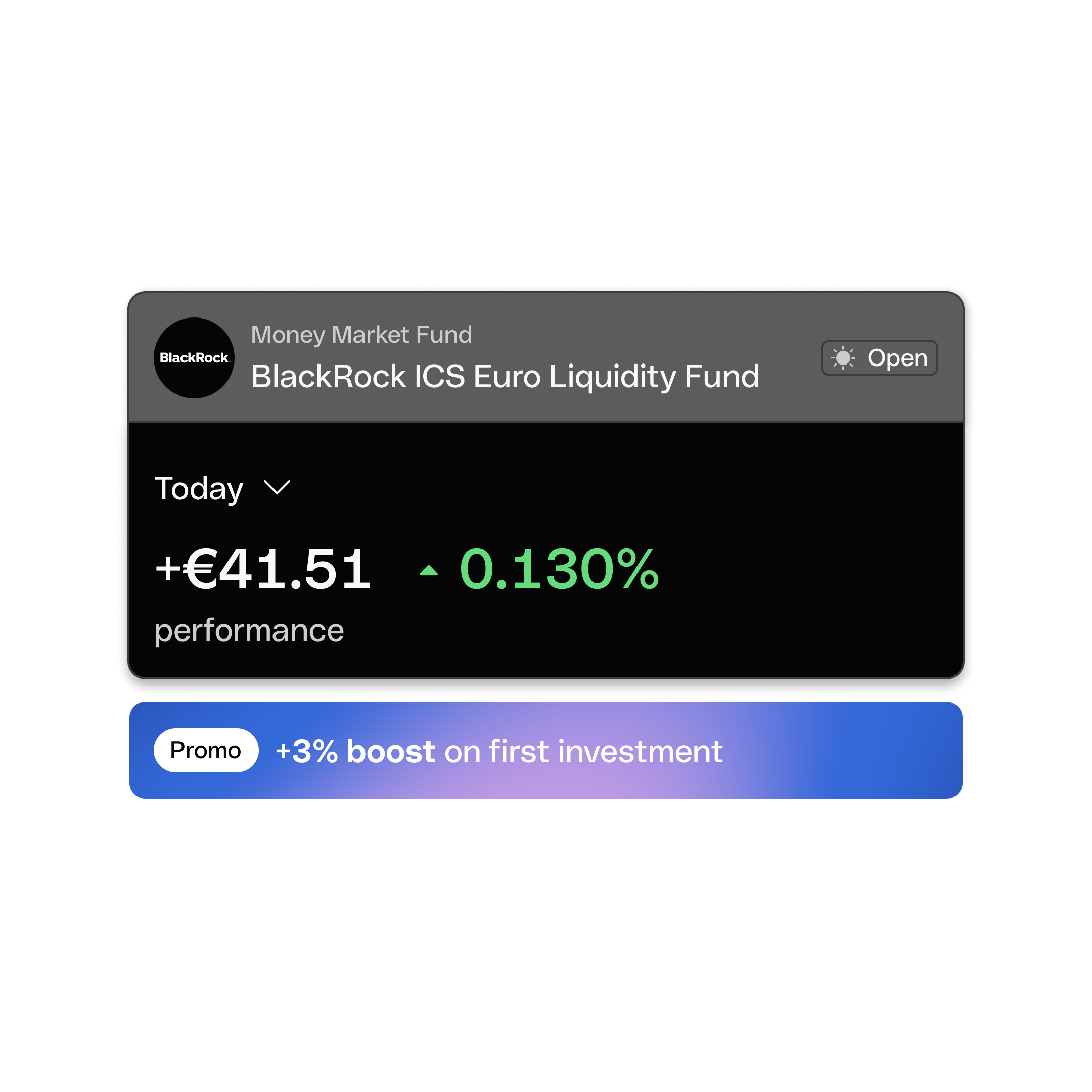 Investments View Assets Promo Simple DarkMode