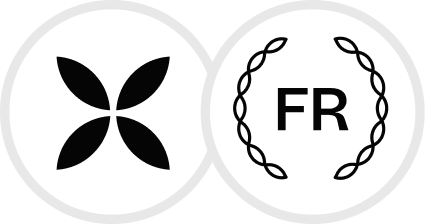 Badge WEB fabriqué en France Qonto
