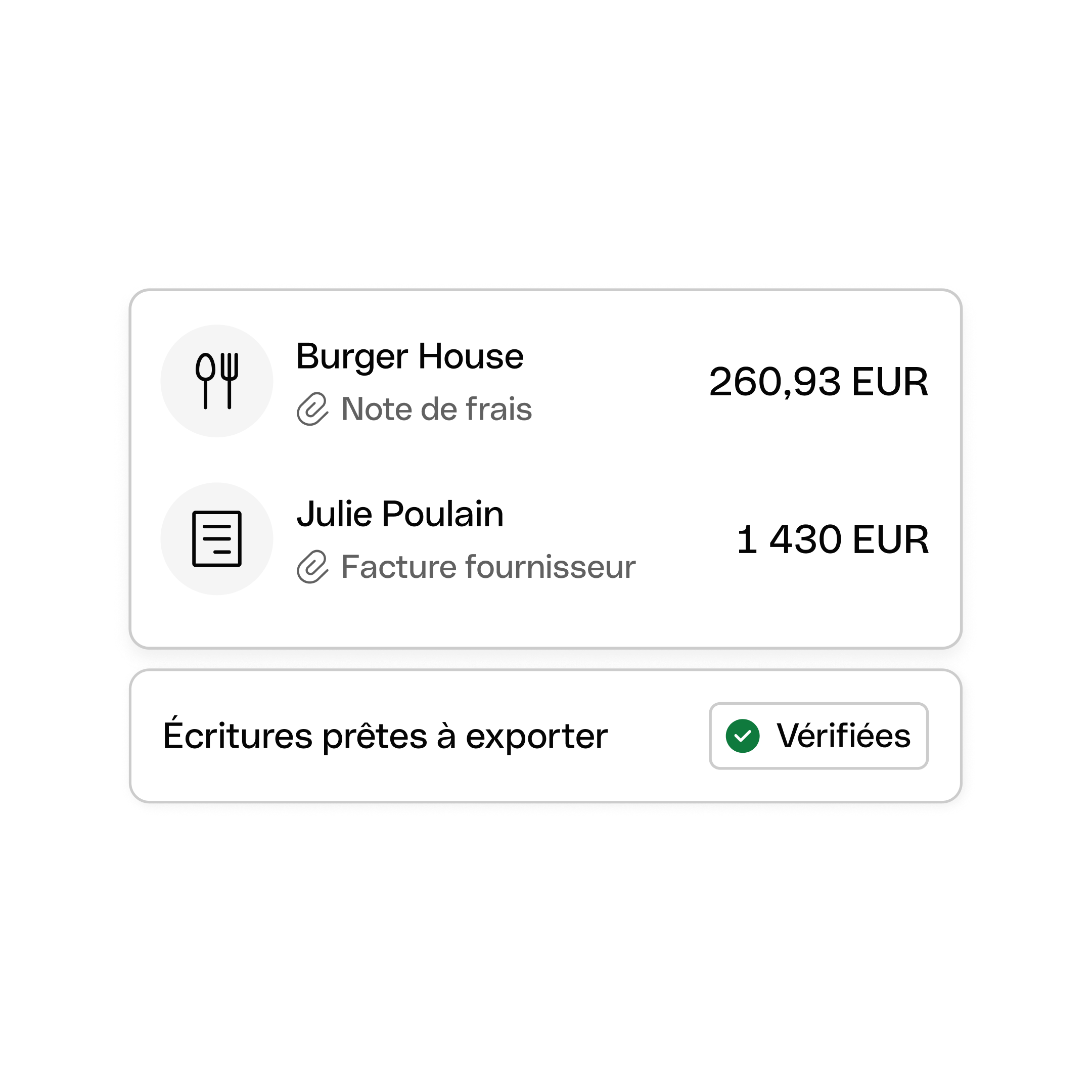 Vérifier les écritures comptables (mode sombre)
