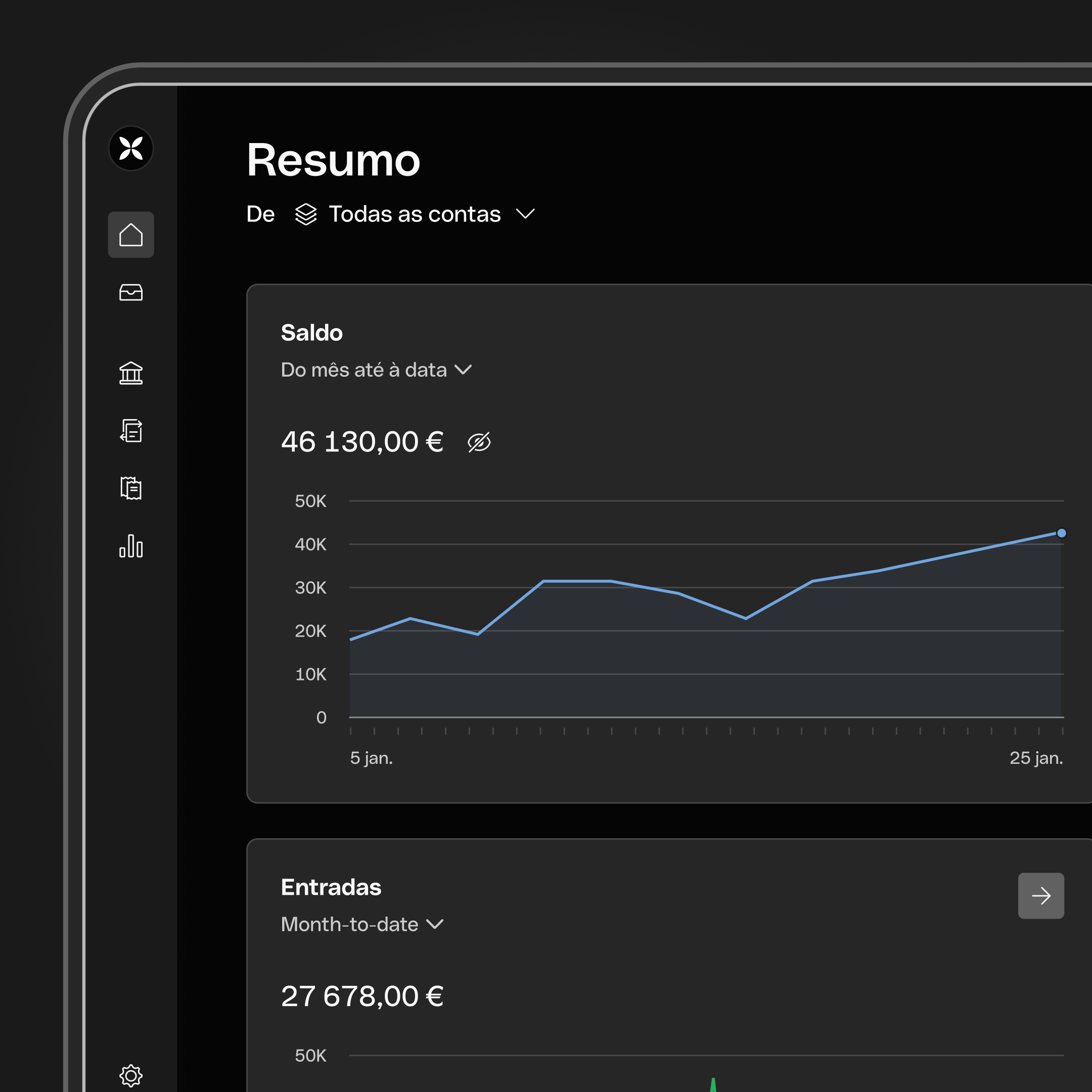 UI Dashboard DarkMode