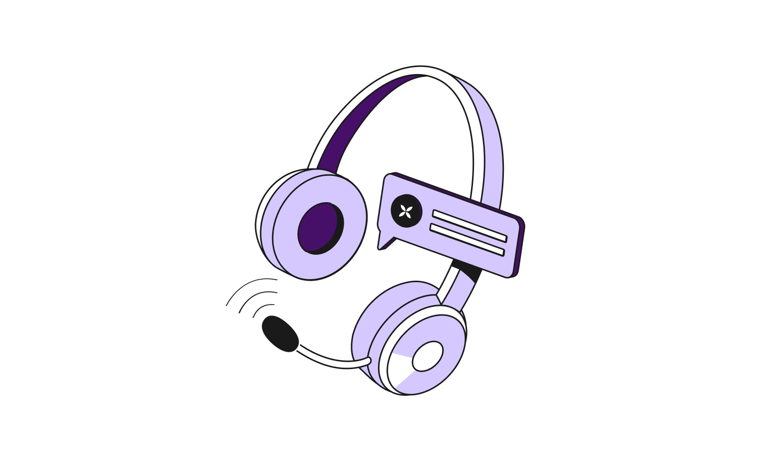 Support client WEB Flow Plum Cards Bento Headline