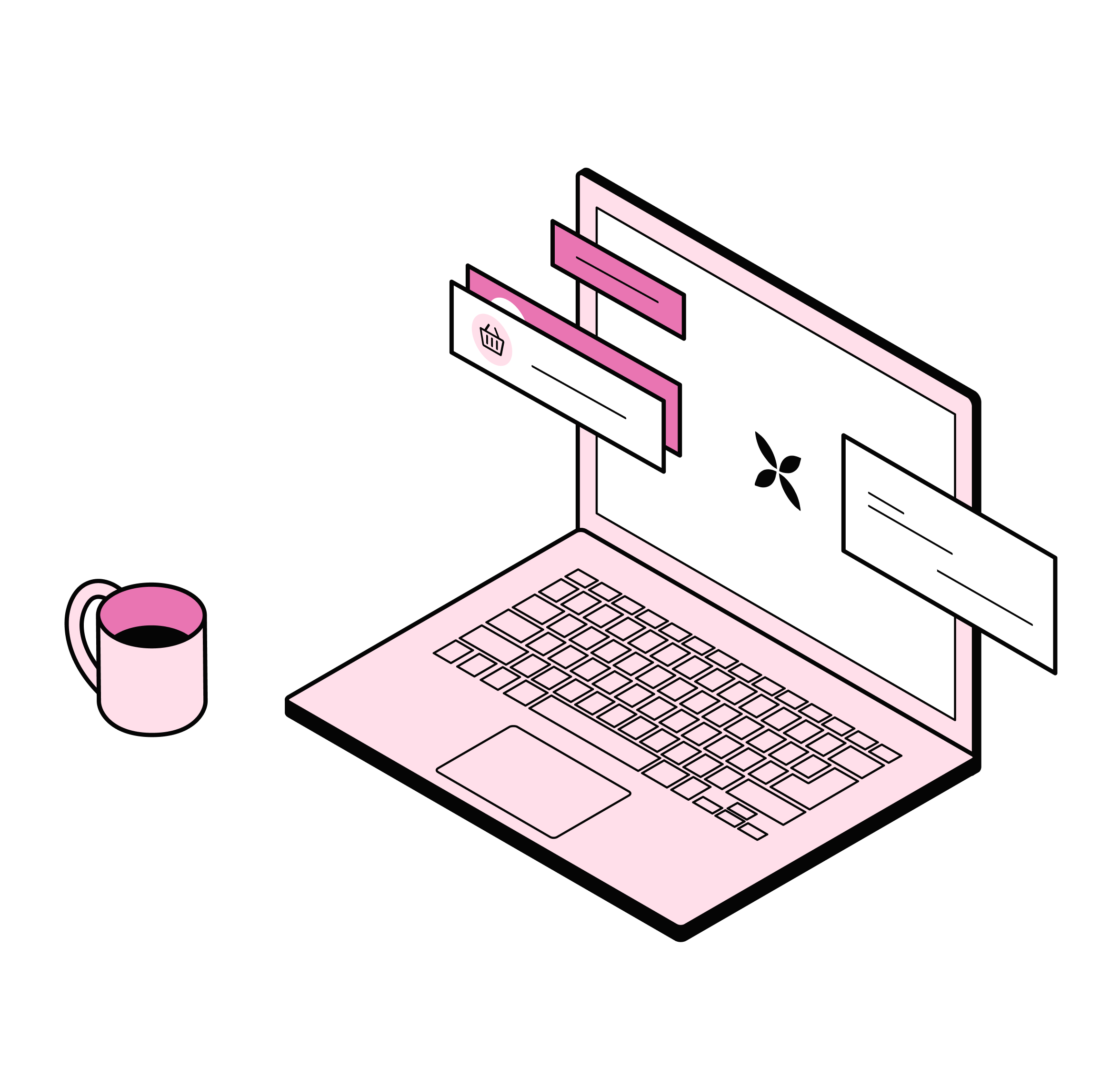 WEB Sakura Hero TopicHighlight Desktop Coffee