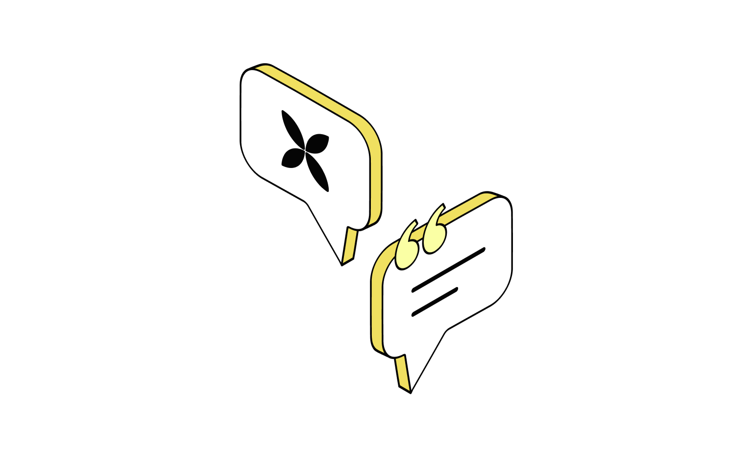 Assistance par chat pour les titres de Bento avec les cartes moutarde WEB