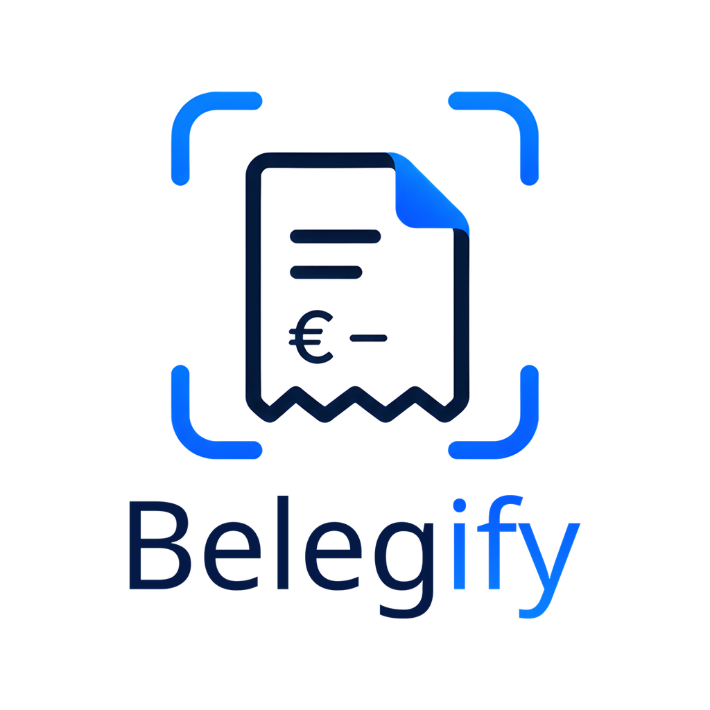 belegify Logo gestapeltes Quadrat 1024