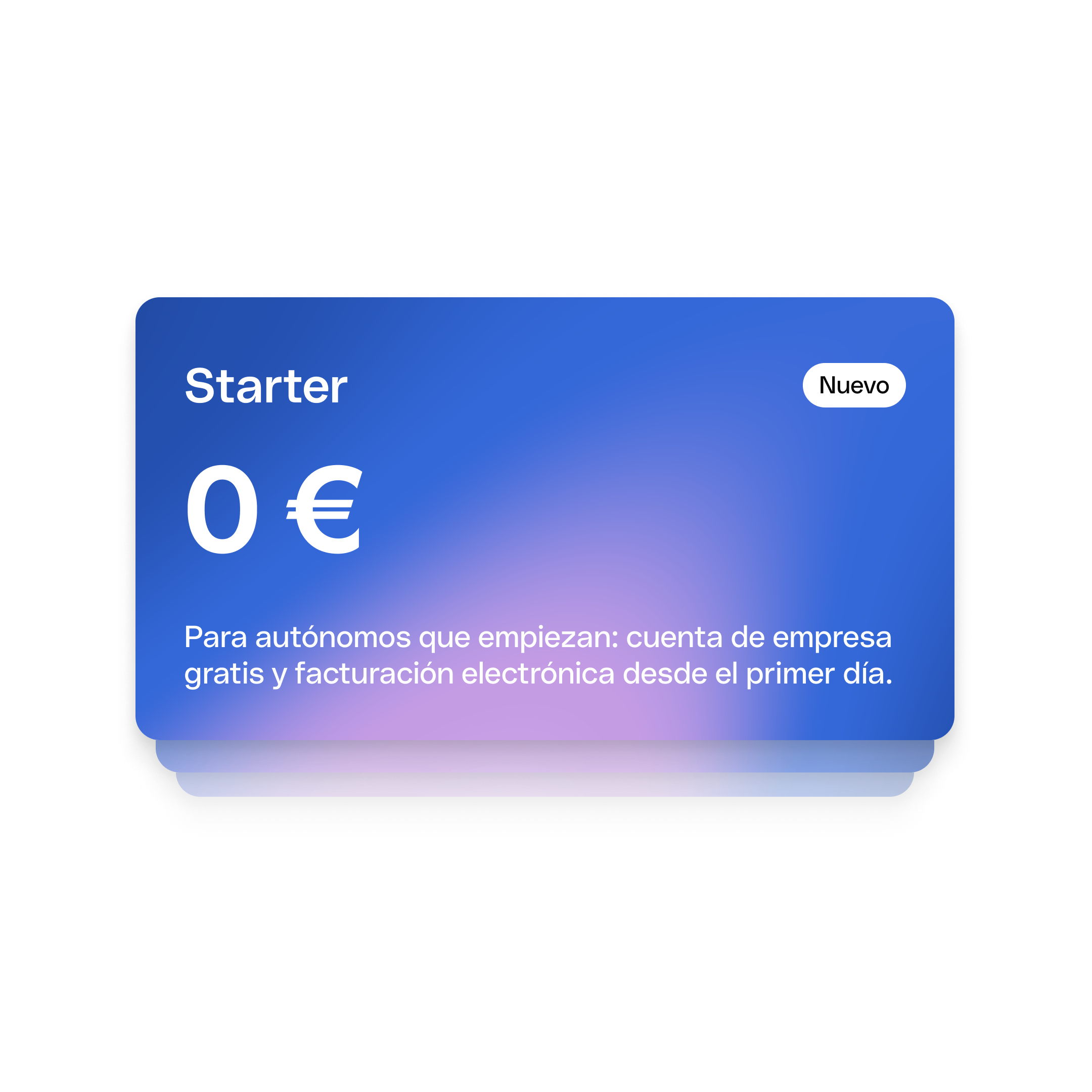 Starter plan