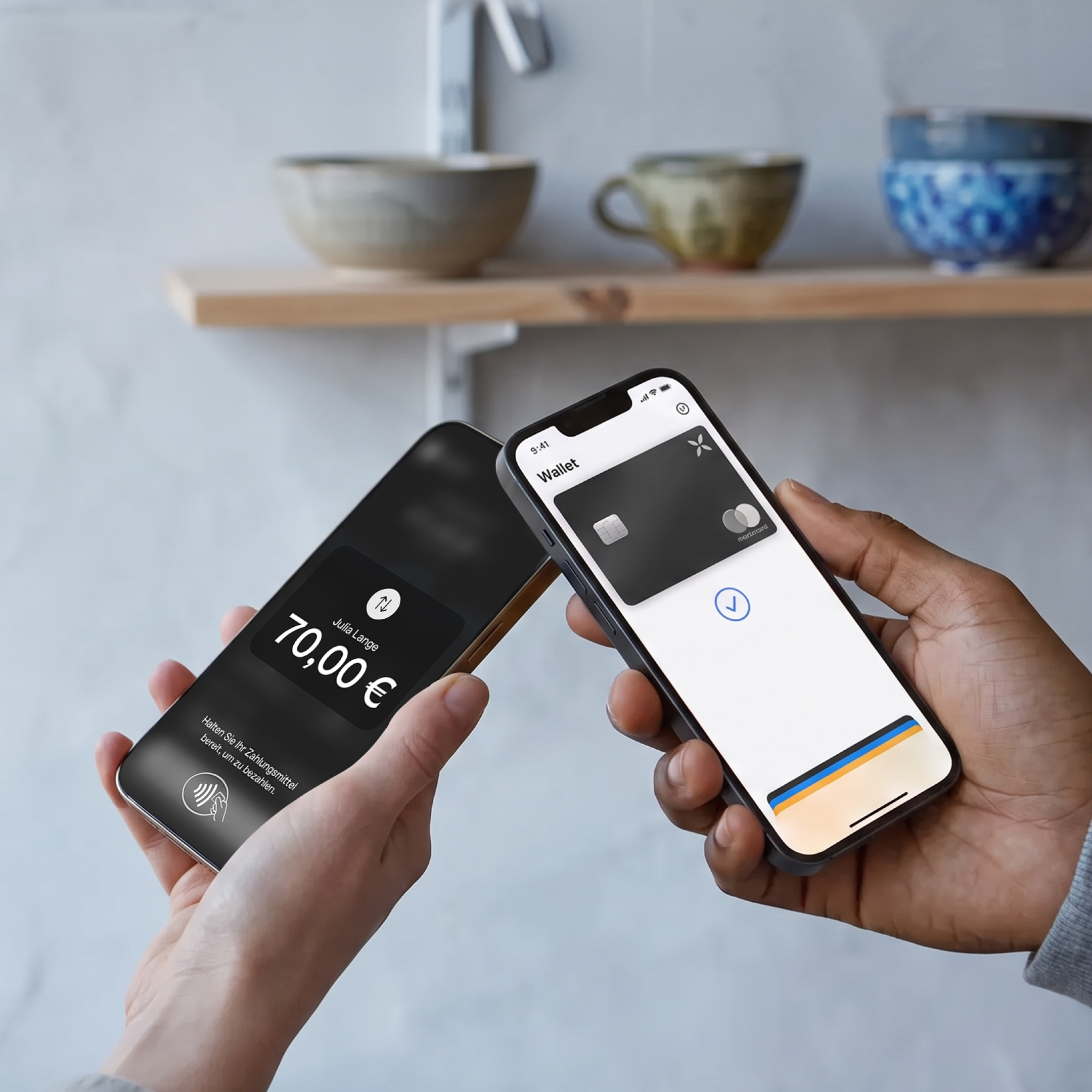 Tippen Sie zum Bezahlen mit der XCard BM18