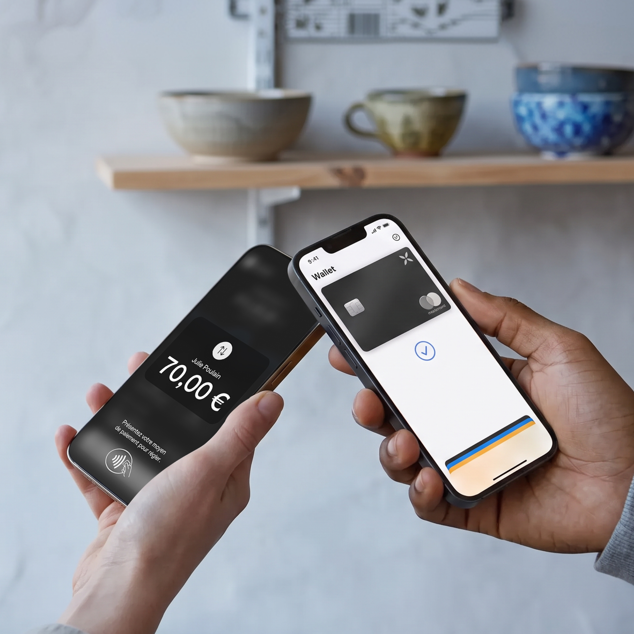 Paiement sans contact avec la carte XCard BM18