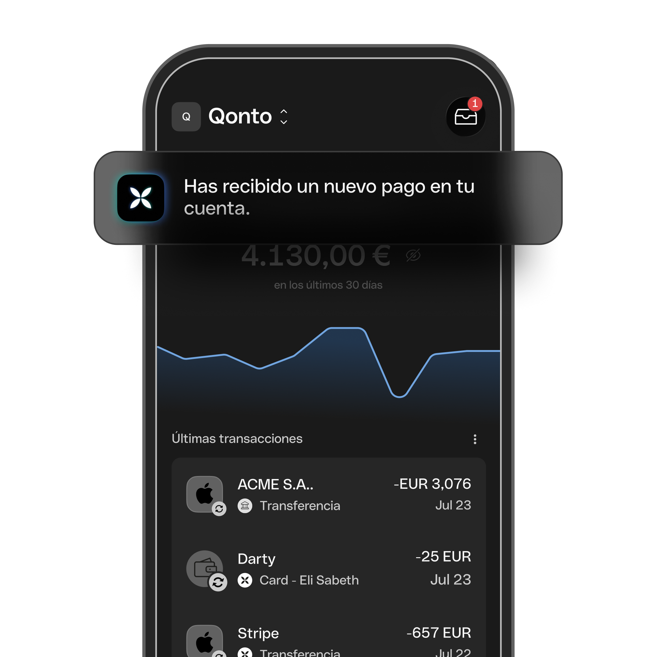 Nuevo pago Inicio Móvil