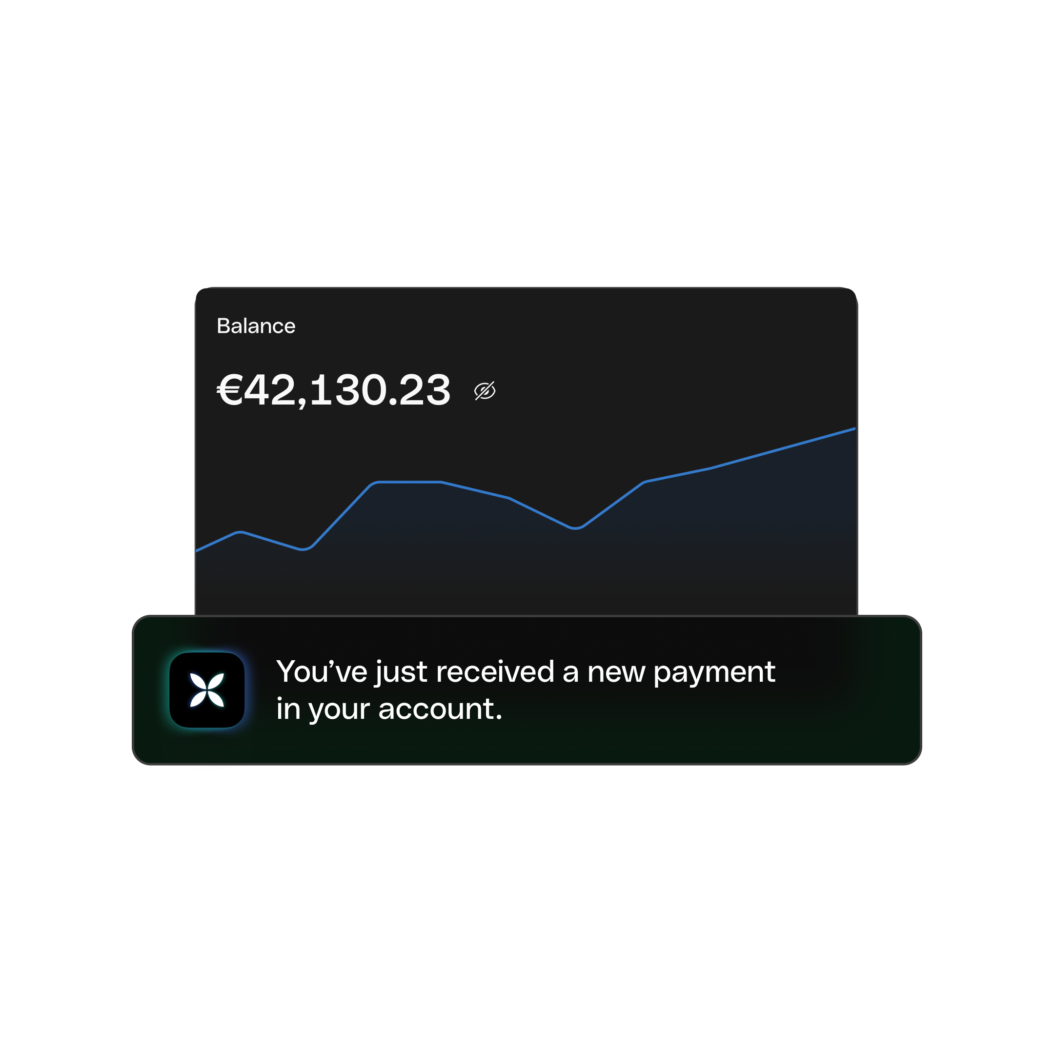 New Payment Business Account DarkMode