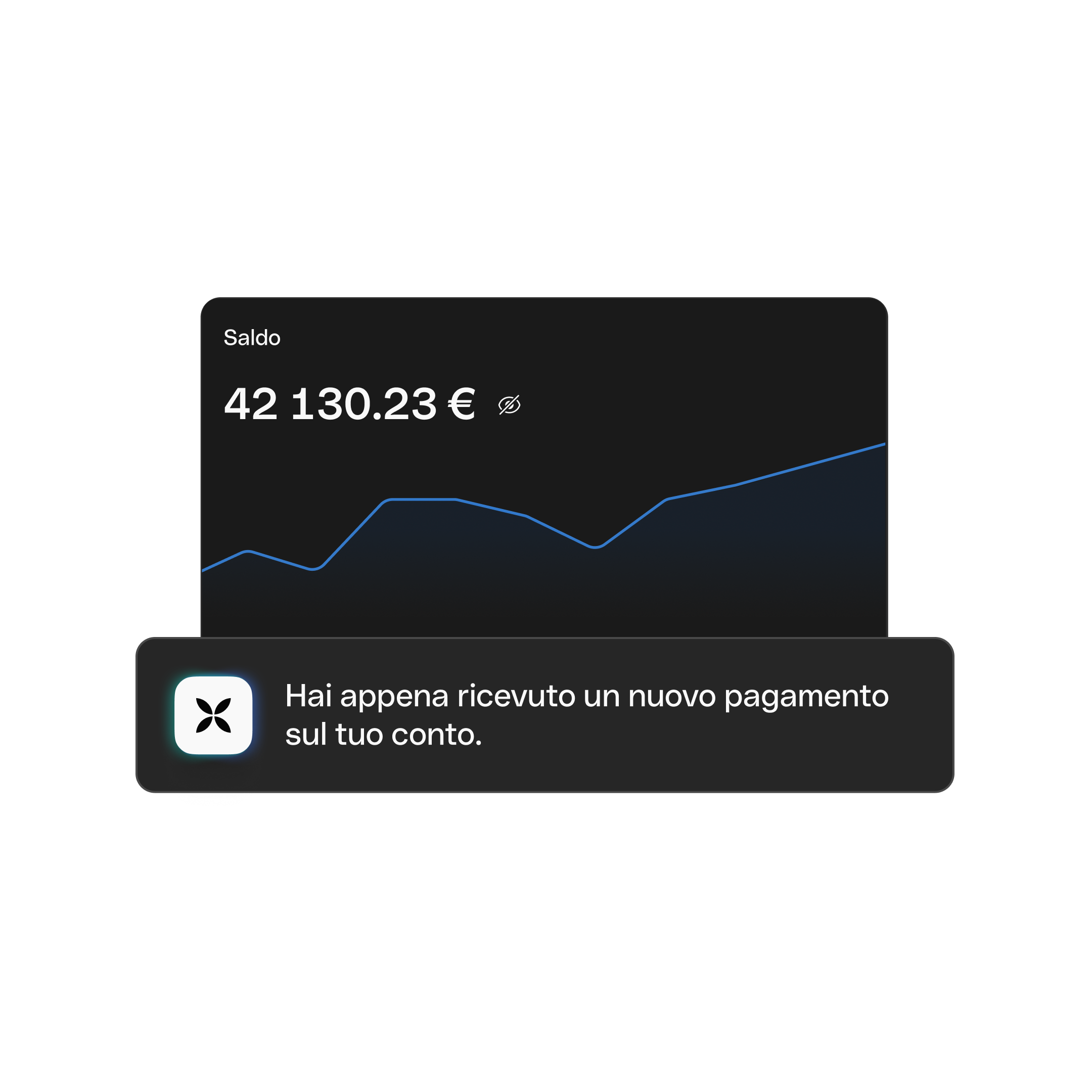 Nuovo conto aziendale di pagamento Semplice DarkMode