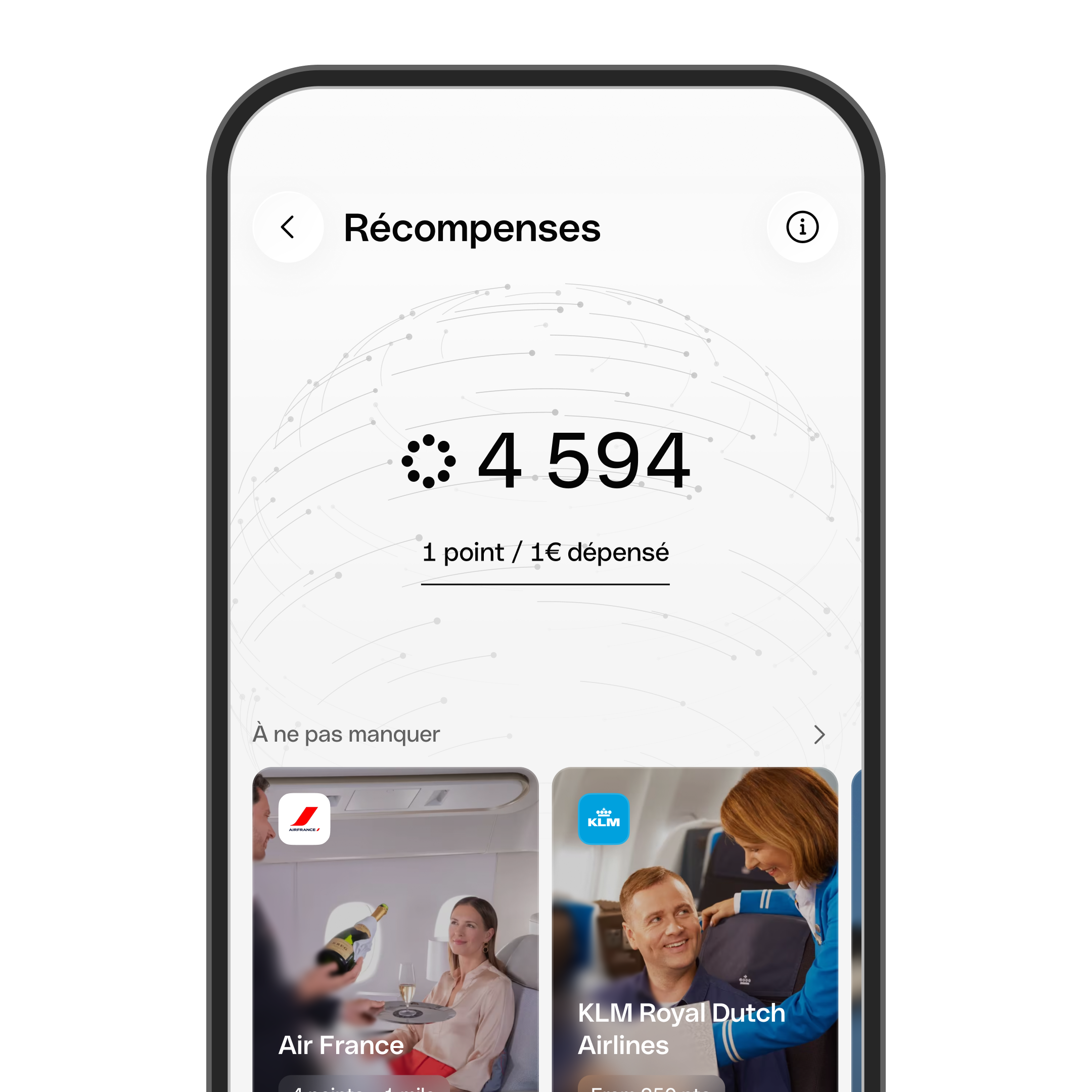 Application de récompenses