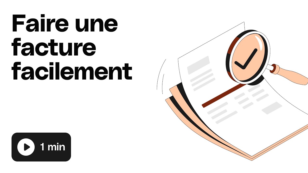 Création de factures YouTube Qonto