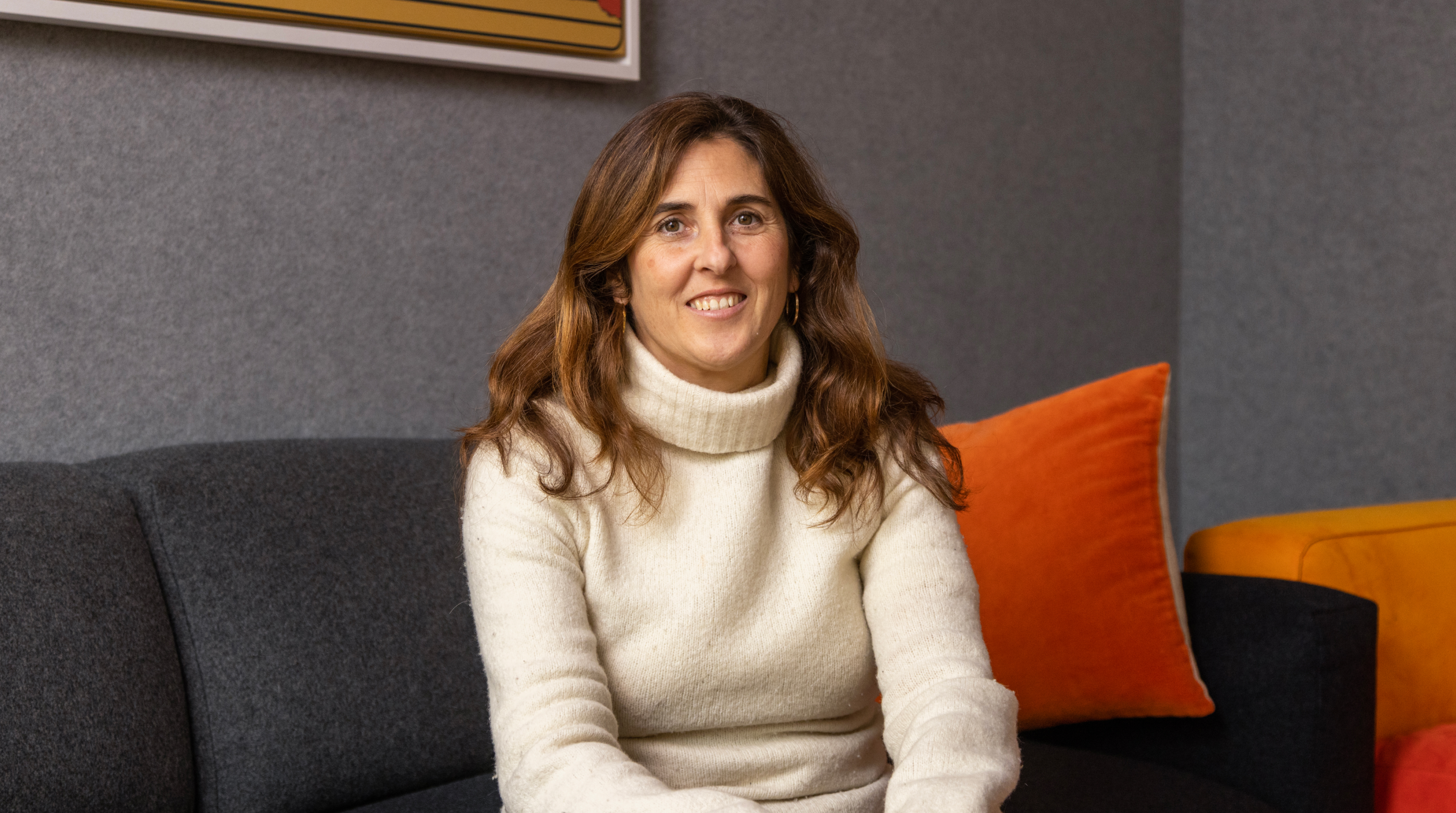 Foto testimonial blanco y negro María Parareda Escolar