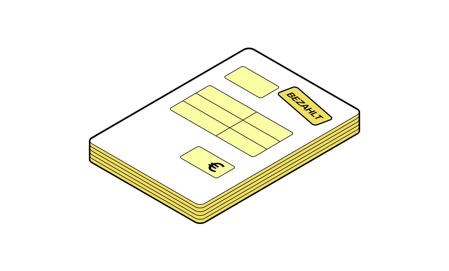 WEB Mustard Cards Bento Headline Bezahlte Rechnung
