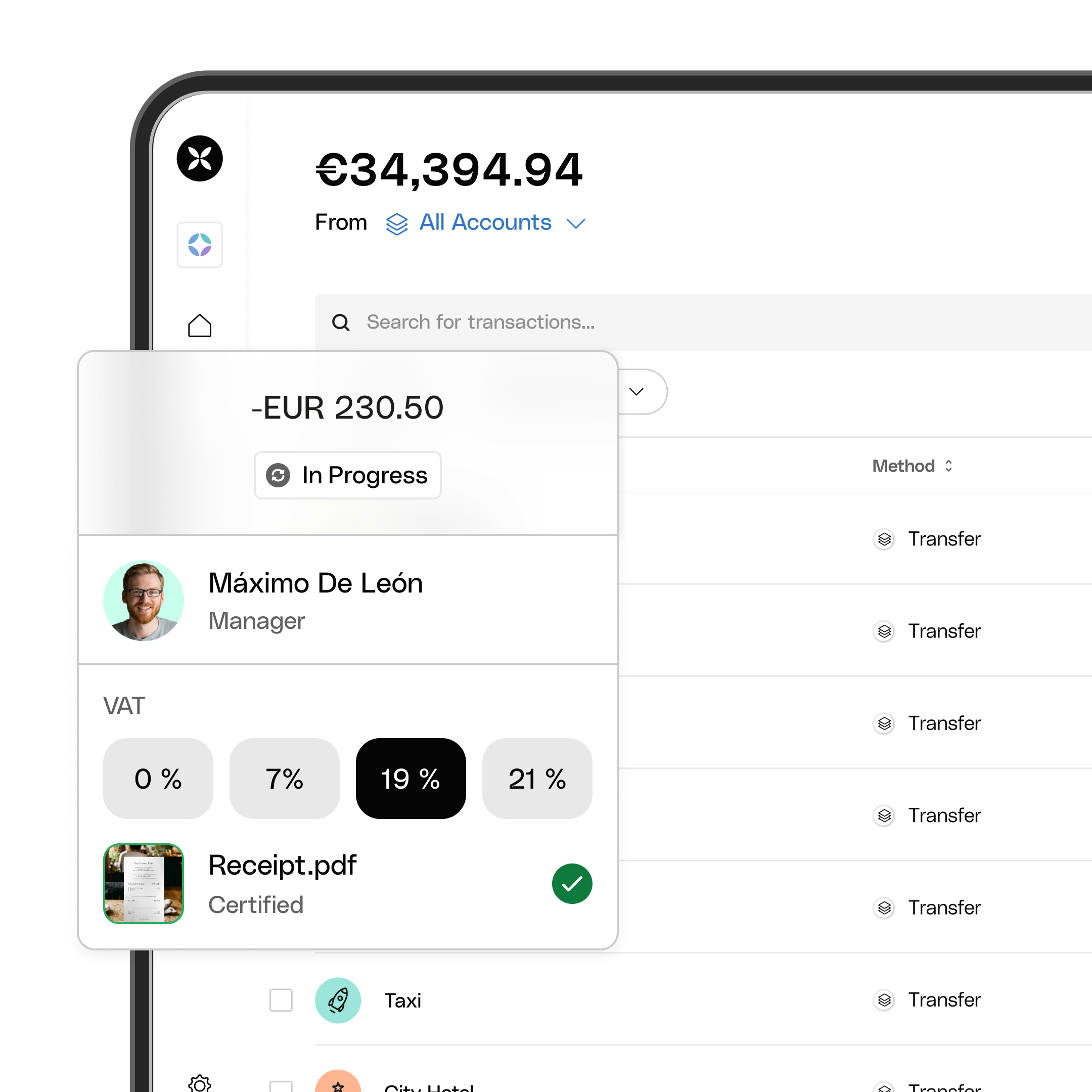 Transactions VAT
