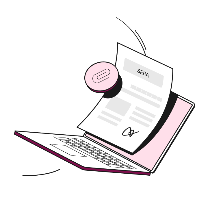 WEB Flow Sakura Tiles SEOHighlight Sepa Direct Debit