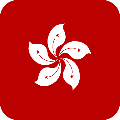 Flagge von Hongkong