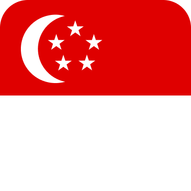 Flagge Singapurs