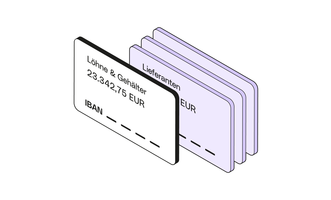 Purple Cards Mehrfachkonto