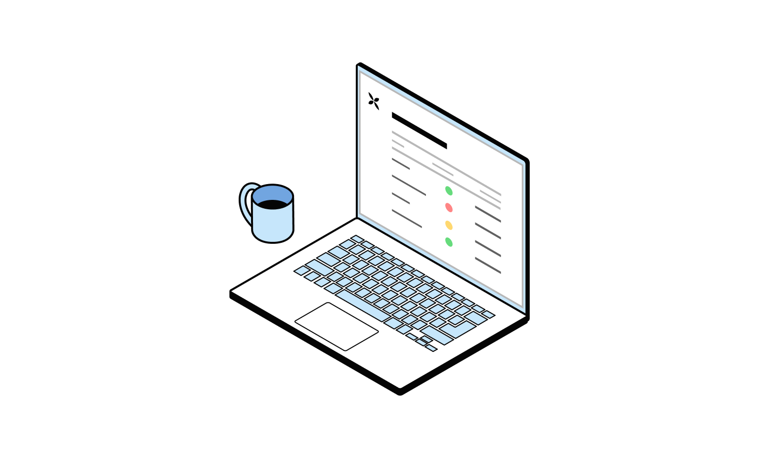 Cartes WEB Blueberry Bento Headline Factures centralisées
