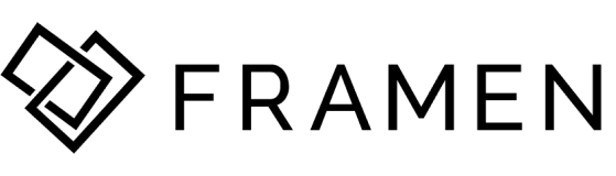 WEB Logo Black Framen