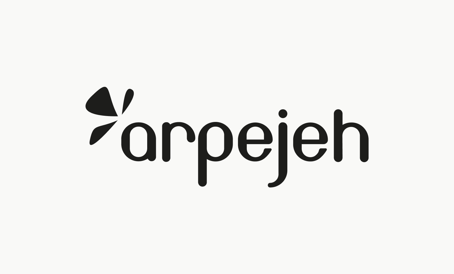 Schwarze Logokarten Arpejeh